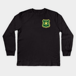 US Forest Service Logo Kids Long Sleeve T-Shirt